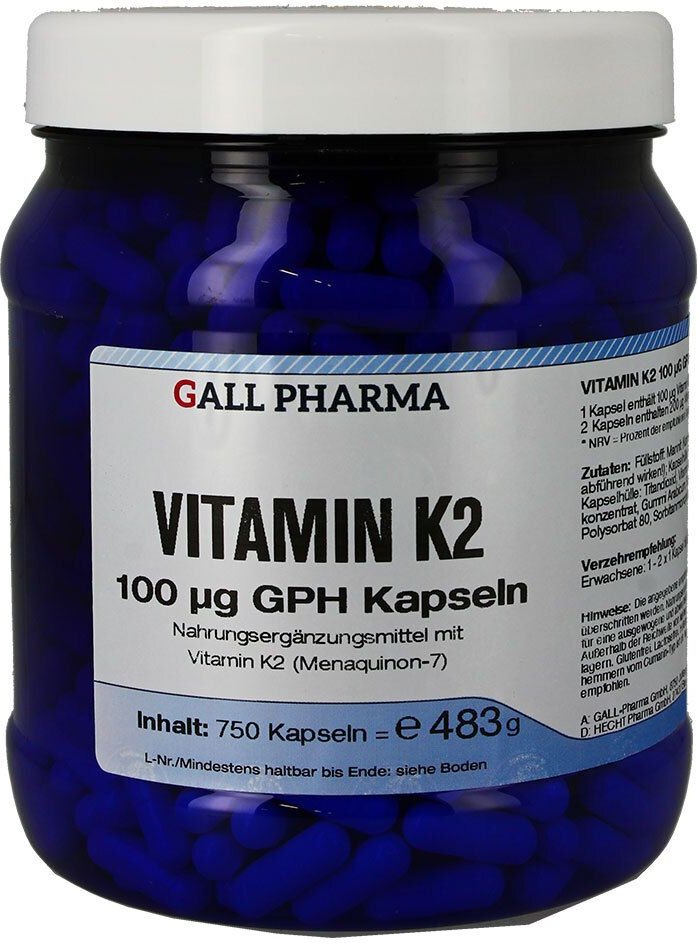 Vitamin K2 100 µg GPH Kapseln 750 St