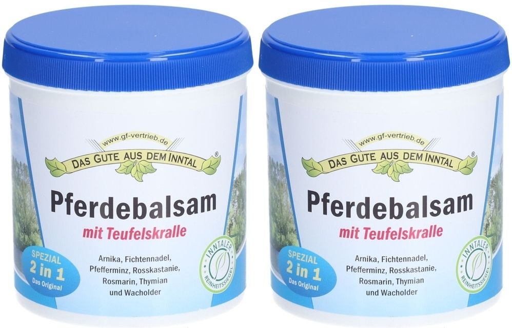 Pferdebalsam m.Teufelskralle 2x 2x500 ml Balsam