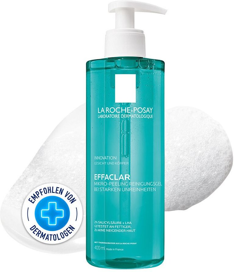 Roche-Posay Effaclar Mikro-Peeling Reinigungsgel 400 ml Gel