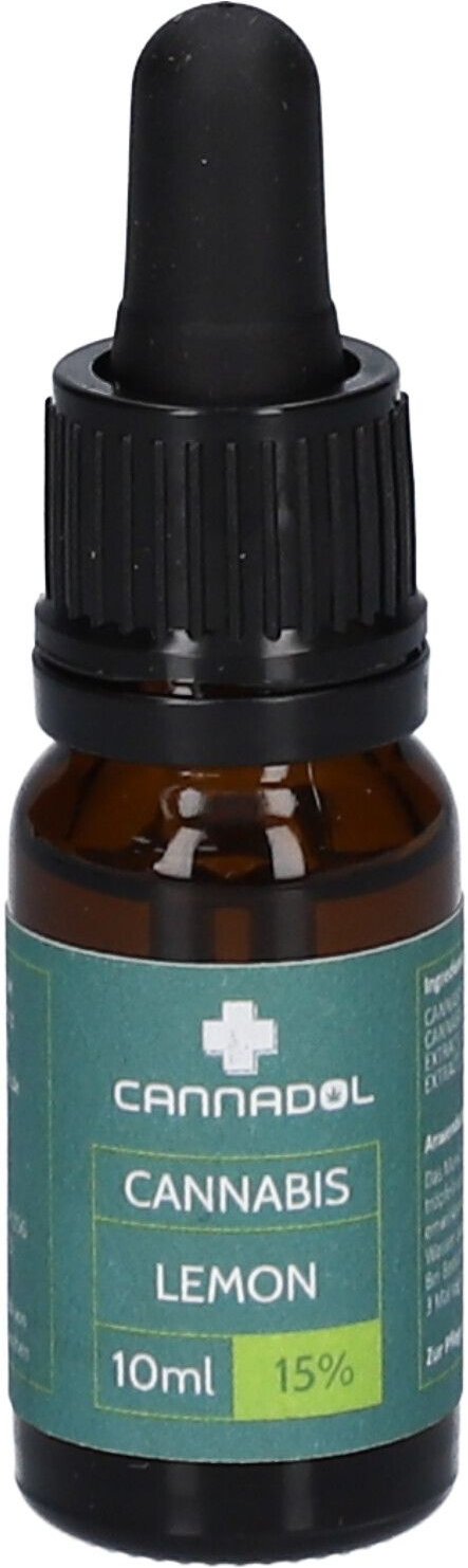 CBD 15% Bio Cannadol Hanfextrakt Lemon Tropfen 10 ml