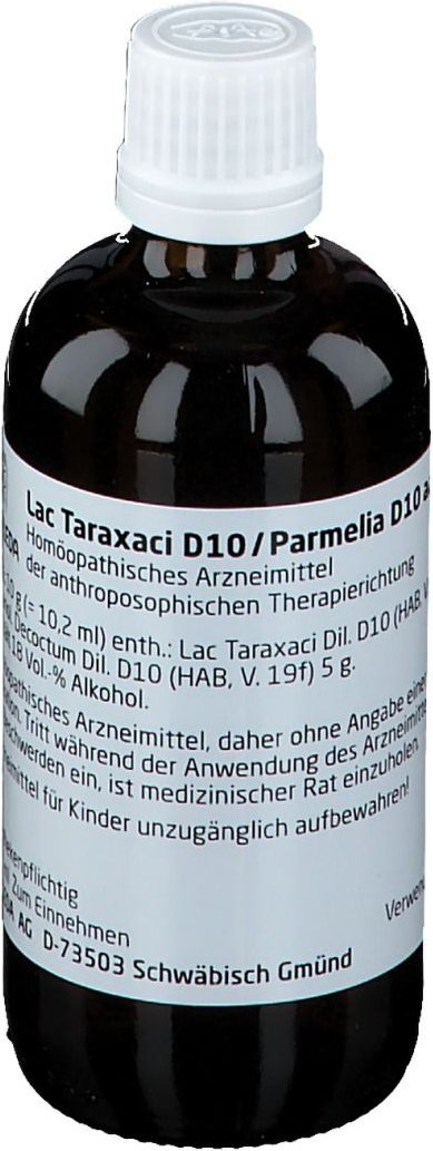 LAC Taraxaci D10/ Parmelia D10 aa Mischung 100 ml