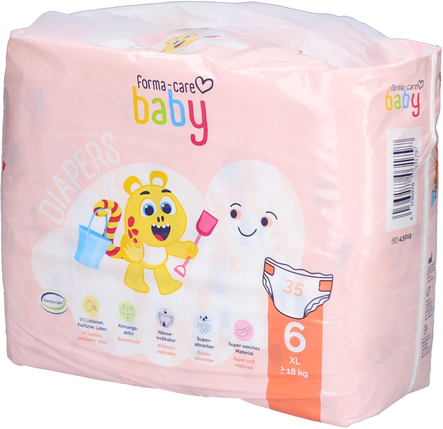 FORMA-care baby Diapers Windeln ab 18 kg XL 35 St