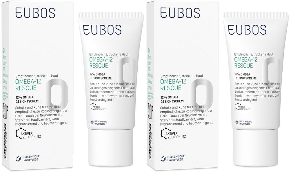 Eubos Omega Gesichtscreme x2 2x50 ml Creme