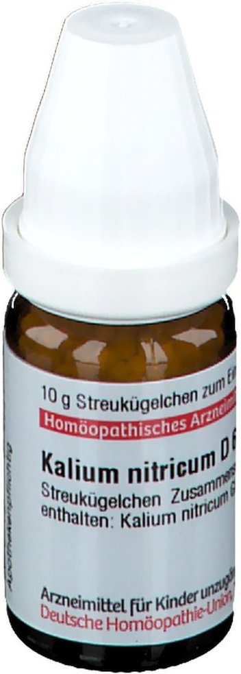Kalium Nitricum D 6 Globuli 10 g