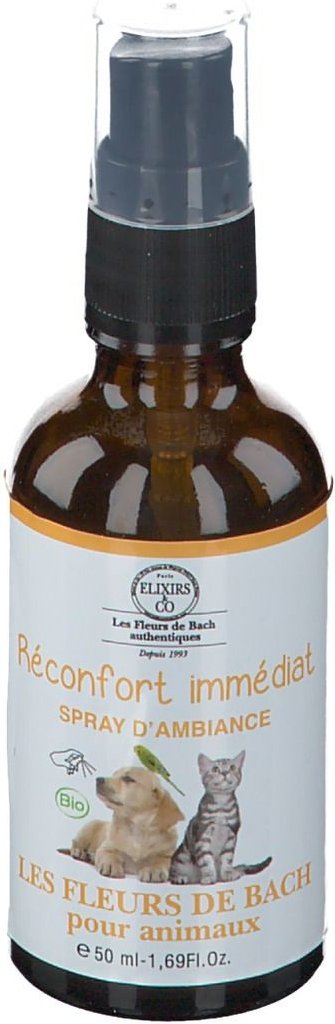 Elixirs & Co Bach Bloesems voor Dieren Onmiddellijk Comfort Kamerspray 50 ml Spray