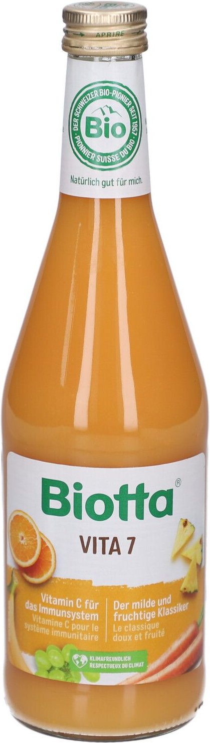 Biotta Vita 7 vegan Bio Saft 500 ml