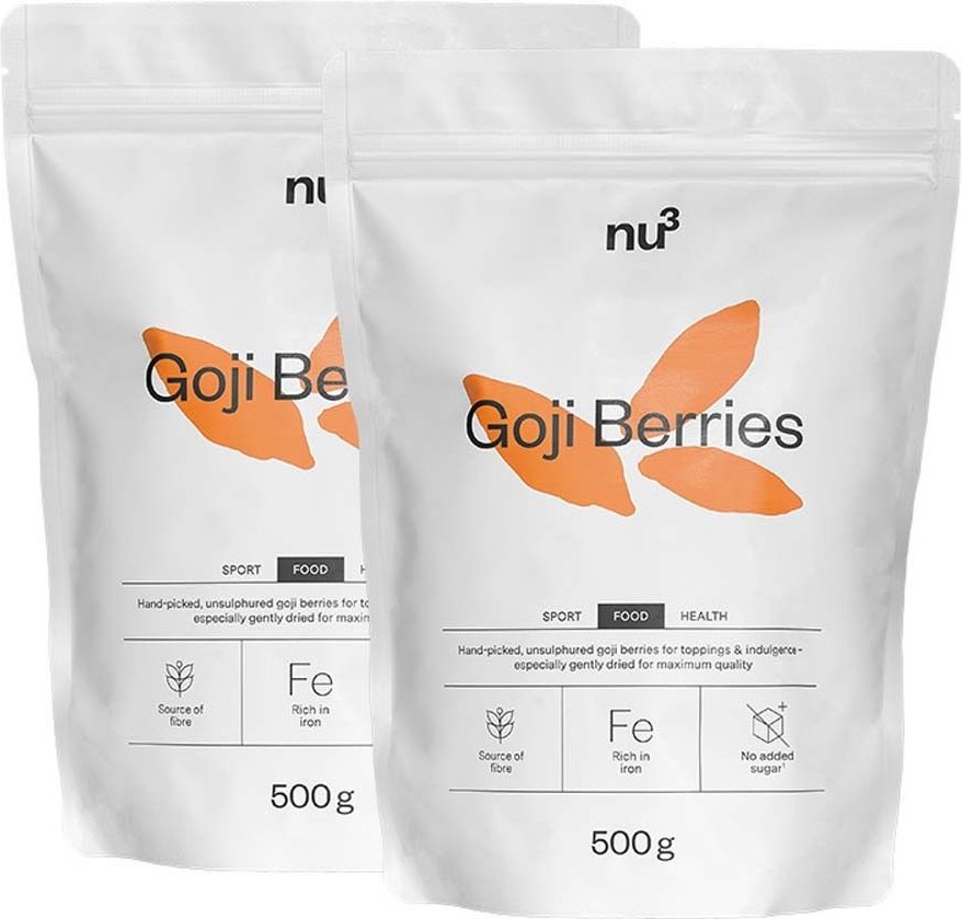 nu3 Goji Beeren 2x500 g Früchte