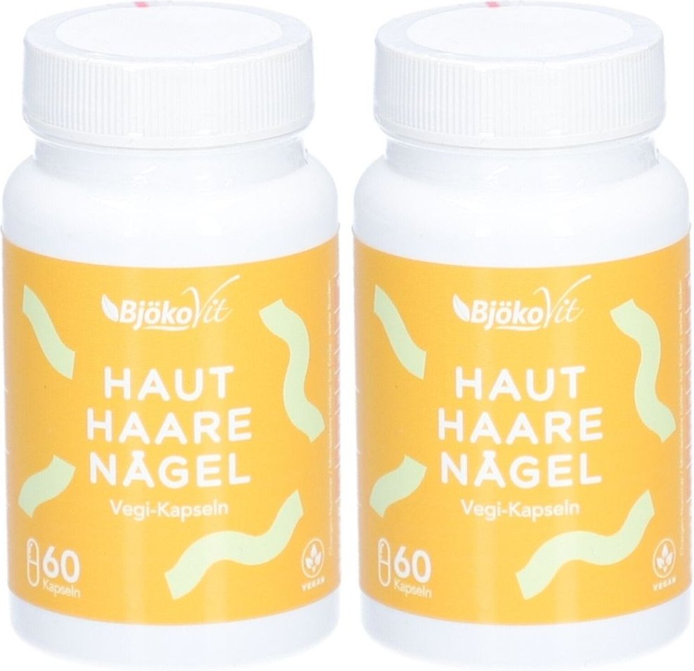 Haut-Haare-Nägel Vegi-Kapseln 2x 2x60 St Kapseln