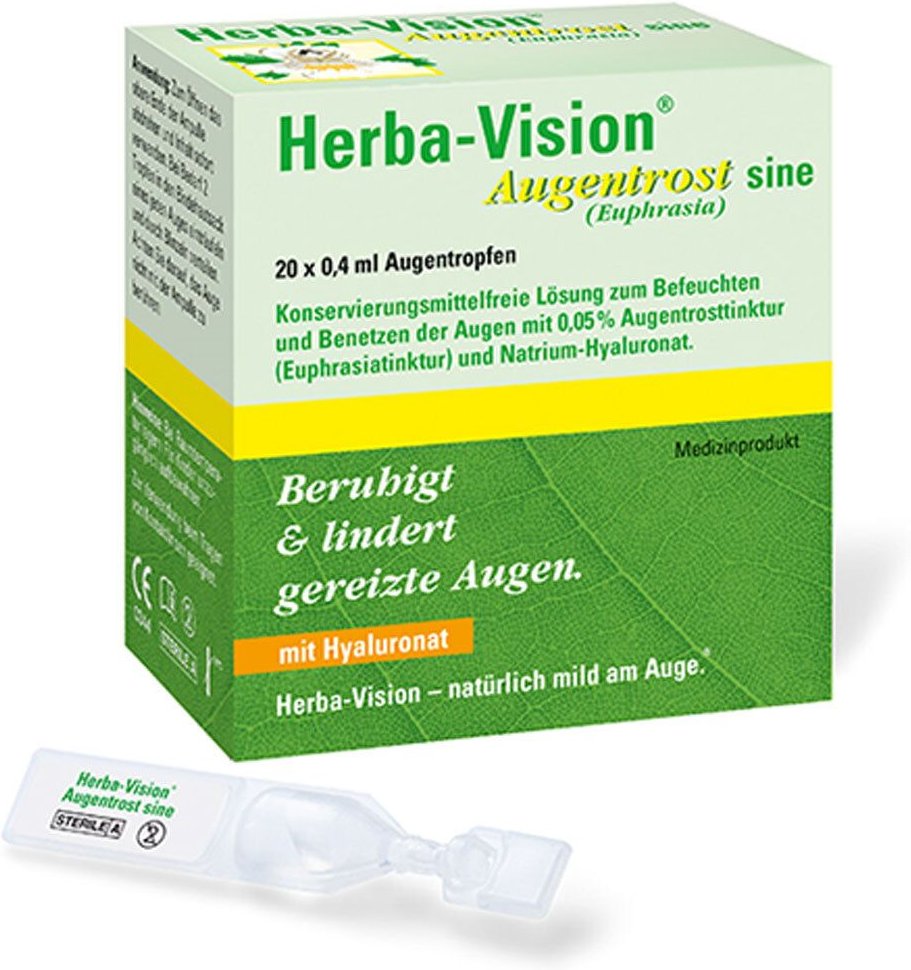 Herba-Vision Augentrost sine Augentropfen 20x0,4 ml
