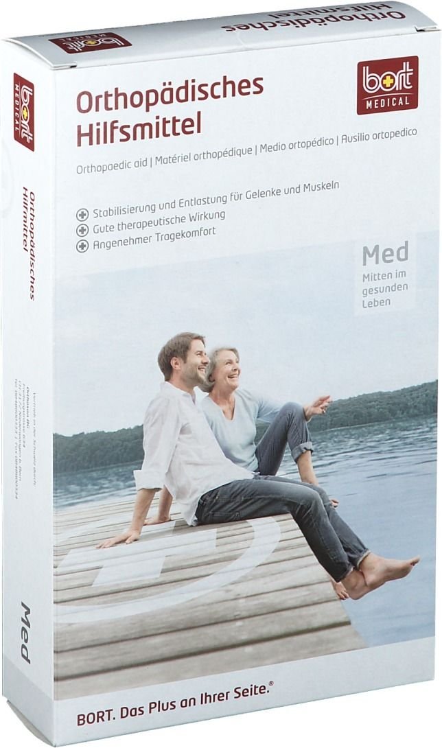 Bort Handgelenkstütze m.Daumenausspar.M haut 1 St Bandage(s)