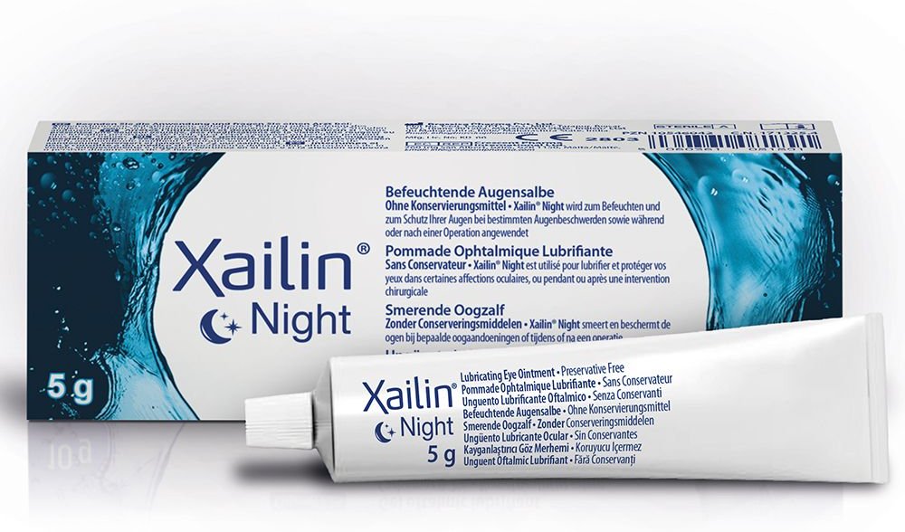 Xailin Night Augensalbe 5 g