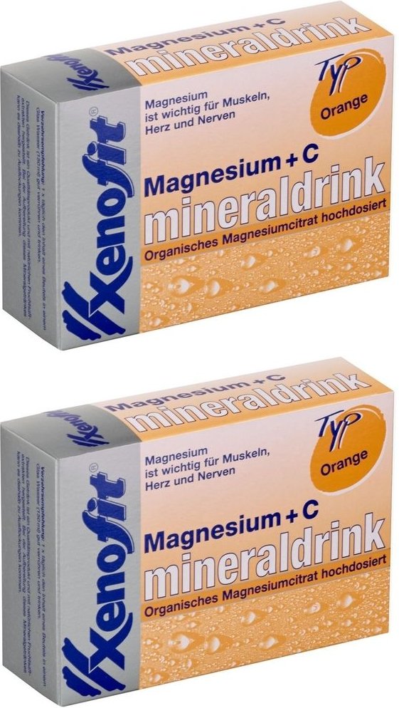 Xenofit Magnesium+Vitamin C Btl. 2x 2x20x4 g Granulat