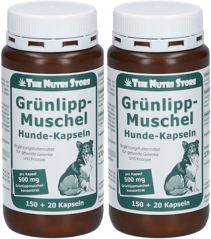 Gruenlippmusch500Mg F Hund x2 2x170 St Kapseln