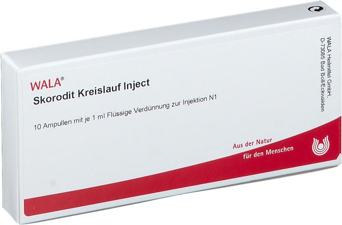 Skorodit Kreislauf Inject Ampullen 10x1 ml