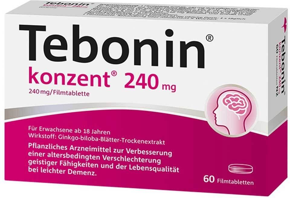 Tebonin konzent 240 mg Filmtabletten 60 St