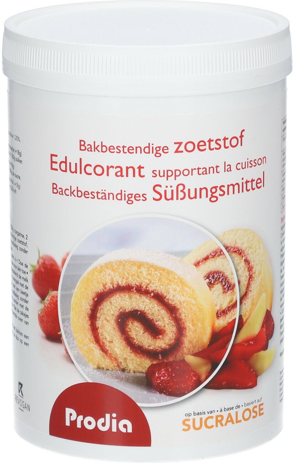 Prodia Bakbestendig Zoetmiddel 250 g Pulver