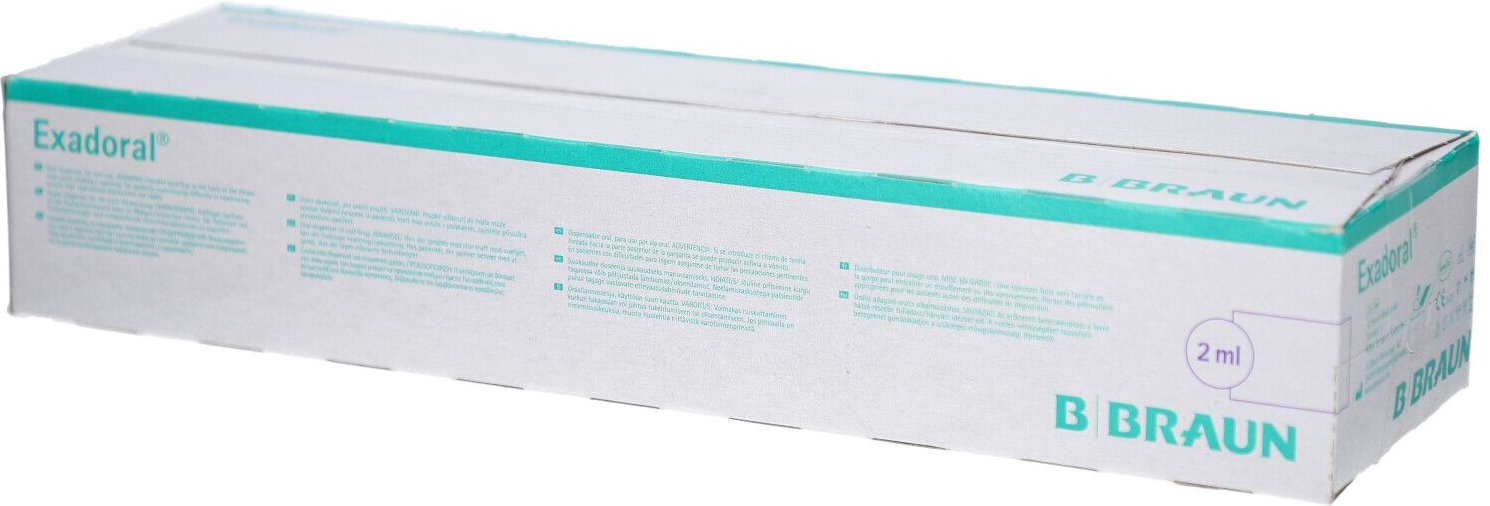 Exadoral B.Braun orale Spritze 2 ml 100 St Spritzen
