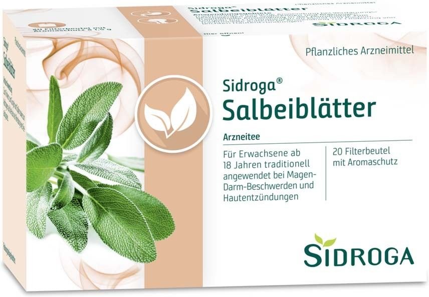 Thumbnail - Sidroga Salbeiblätter Filterbeutel
