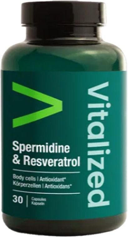 Vitalized Spermidine 3 mg & Resveratrol Kapseln 30 St