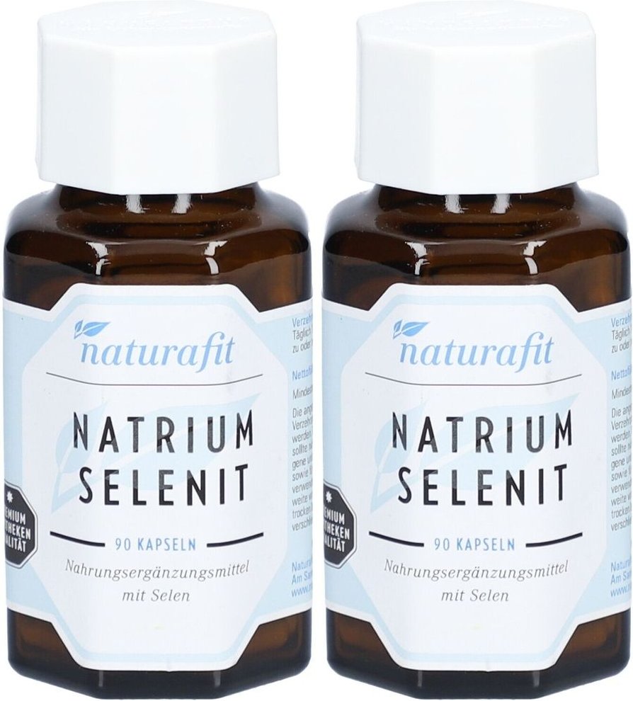 Naturafit Natrium Selenit Kapseln 2x 2x90 St
