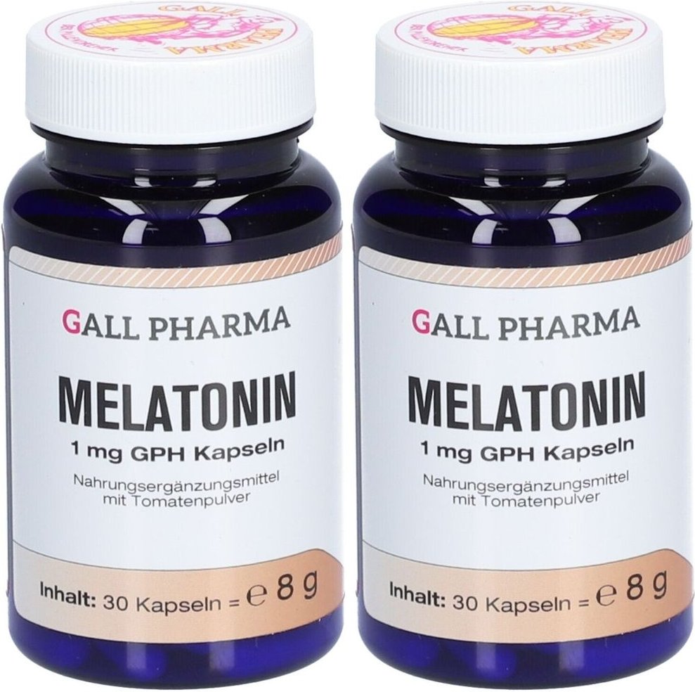 Melatonin 1 mg GPH Kapseln 2x 2x30 St
