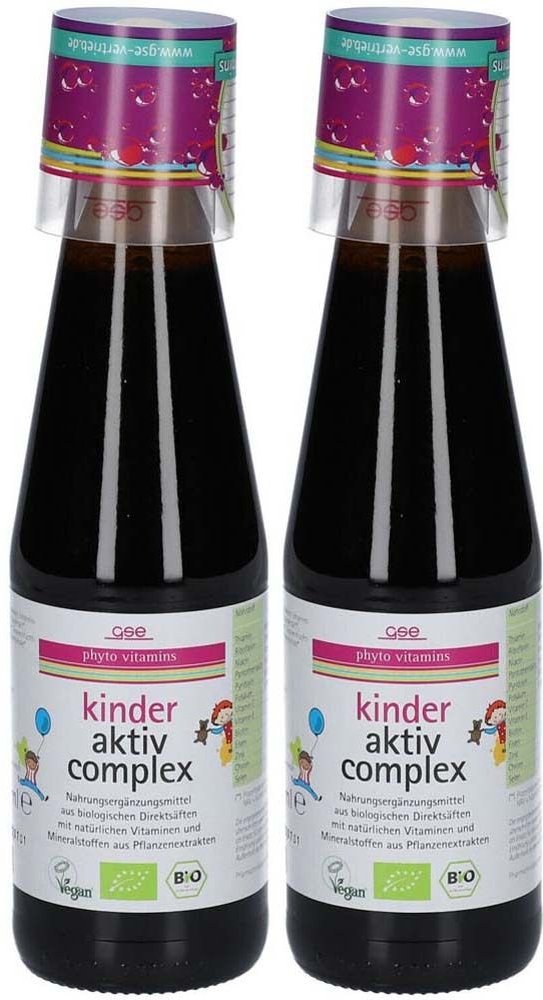 GSE Kinder Aktiv Complex x2 2x330 ml Flüssigkeit zum Einnehmen