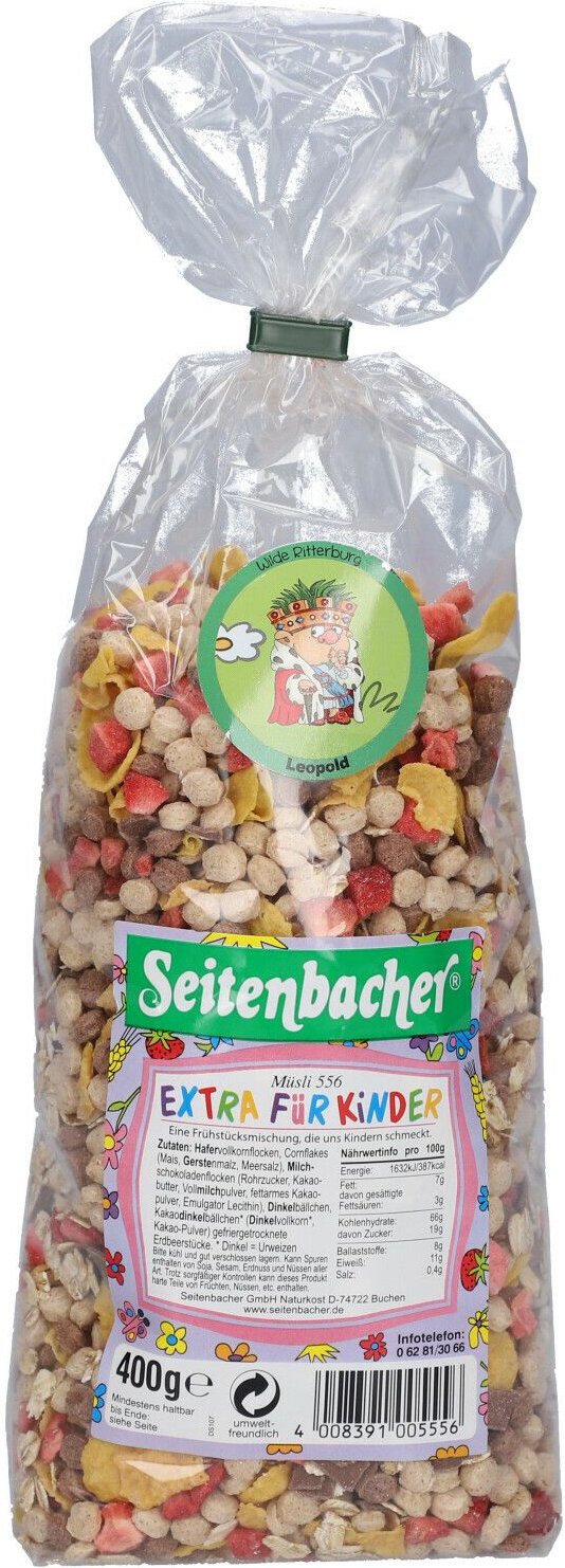 Seitenbacher Sb.-extra für Kinder 400 g Müsli