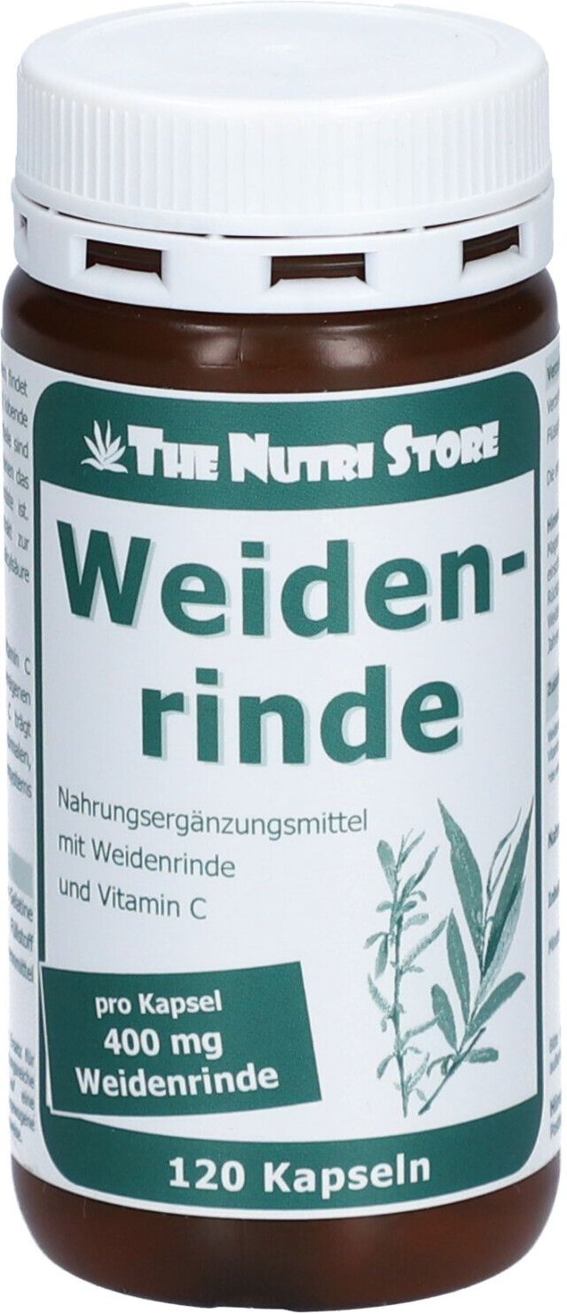 Weidenrinde Kapseln 400 mg 120 St