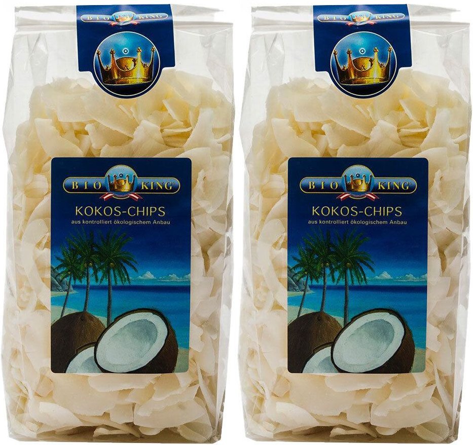 BioKing Bio Kokos-Chips 2x250 g Sonstige