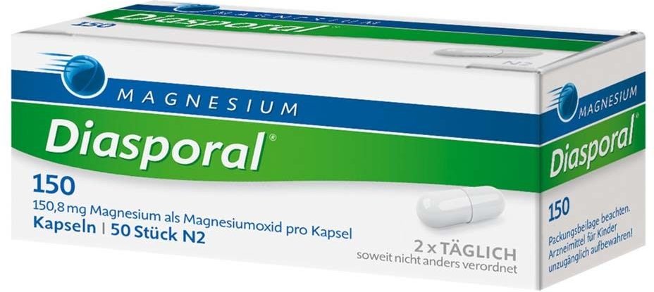 Magnesium Diasporal 150 Kapseln 50 St
