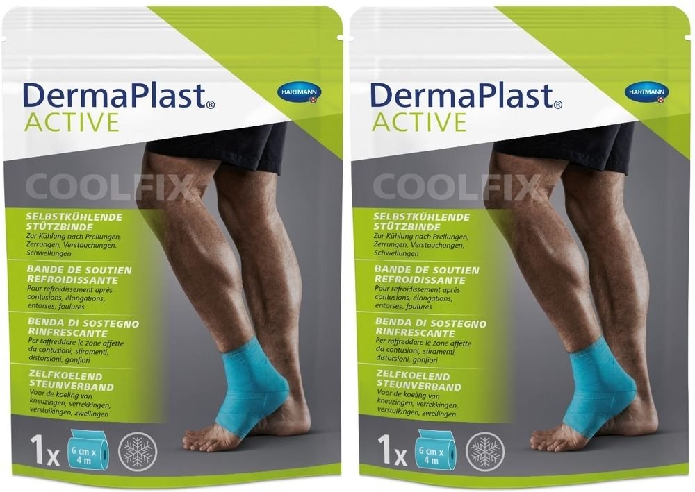 Dermaplast ACT COOLF6CMx4M x2 2x1 St Bandage(s)