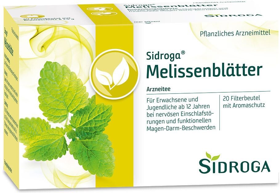 Thumbnail - Sidroga Melissenblätter Tee Filterbeutel 20x1,5 g