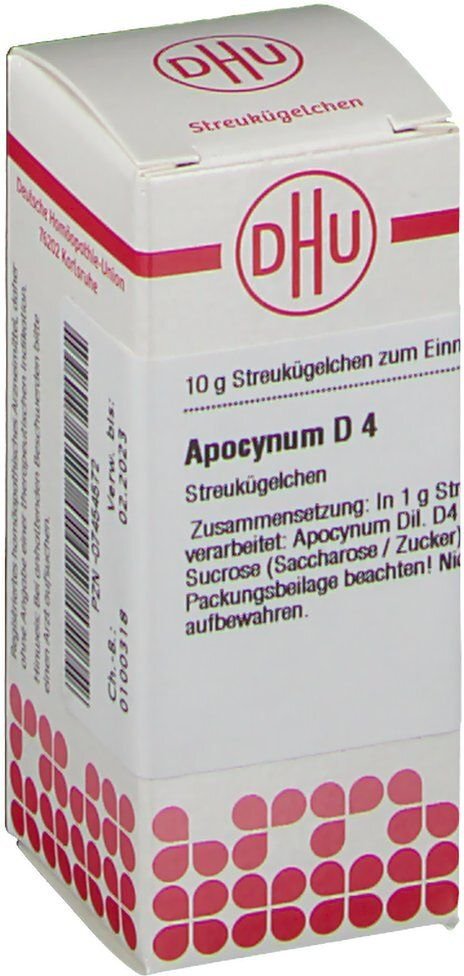 Apocynum D 4 Globuli 10 g