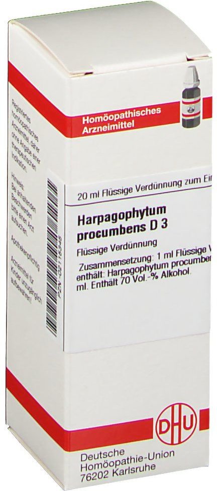 Harpagophytum Procumbens D 3 Dilution 20 ml