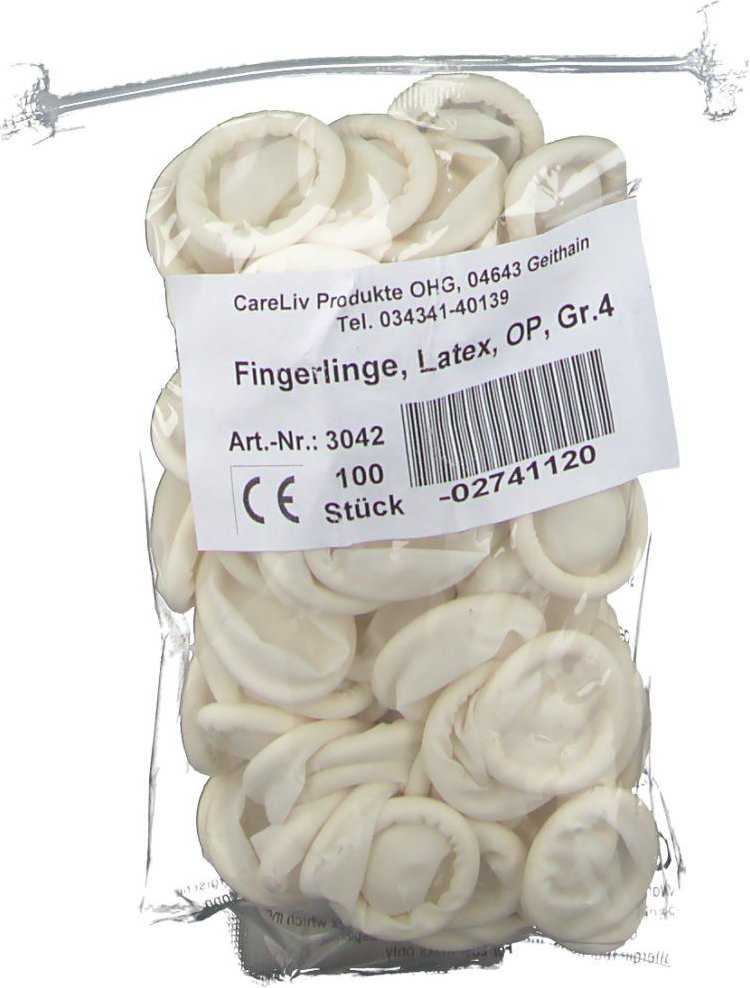 Fingerling Latex OP Gr.4 100 St
