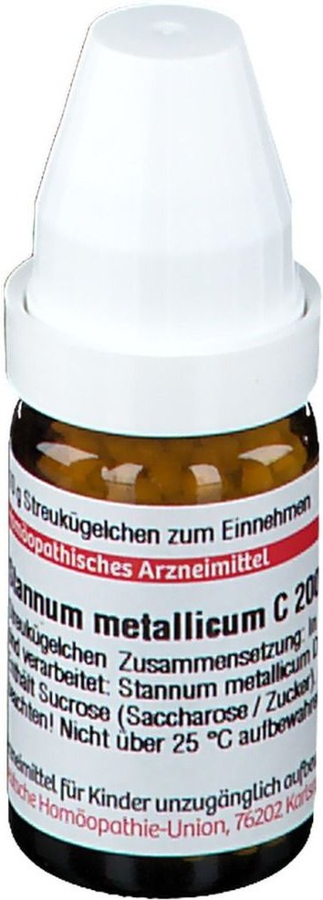 Thumbnail - Stannum Metallicum C 200 Globuli 10 g