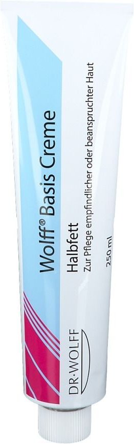 Wolff Basiscreme halbfett 250 ml Creme