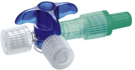 Discofix C Dreiwegehahn blau 1 St Zubehör