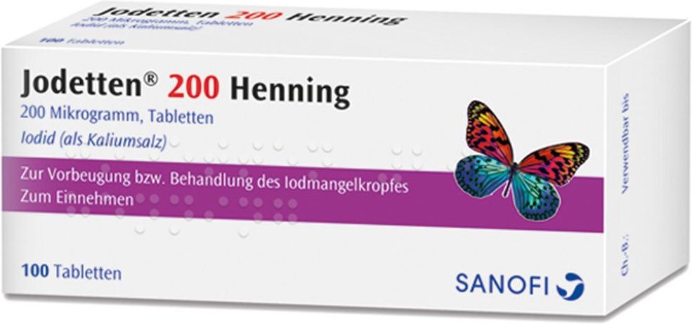 Jodetten 200 Henning Tabletten