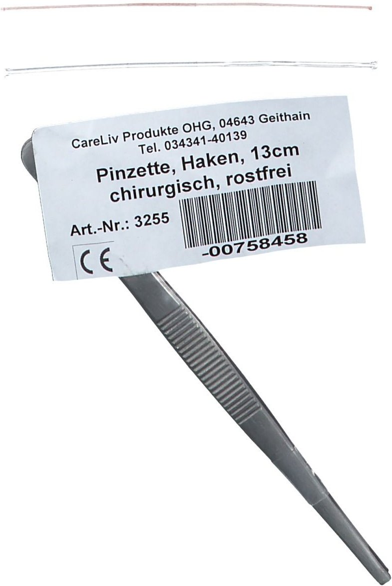 Pinzette chirurgisch Haken 13 cm 1 St