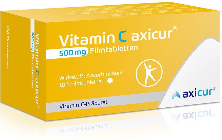 Vitamin C axicur 500 mg Filmtabletten