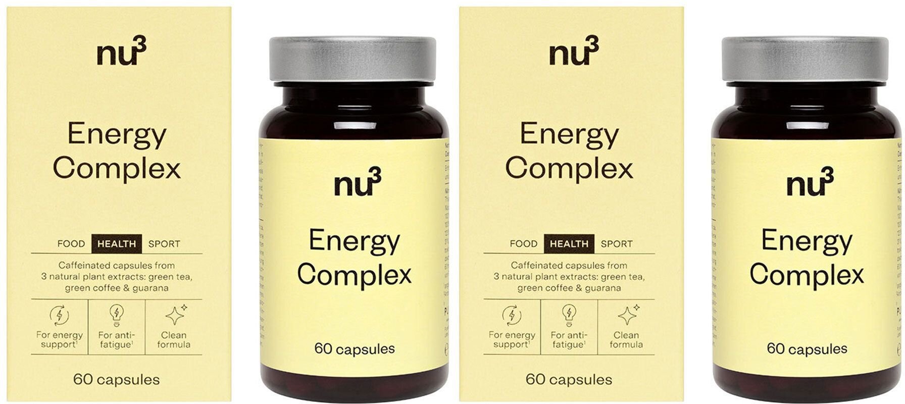 nu3 Energy Complex x2 2x60 St Kapseln