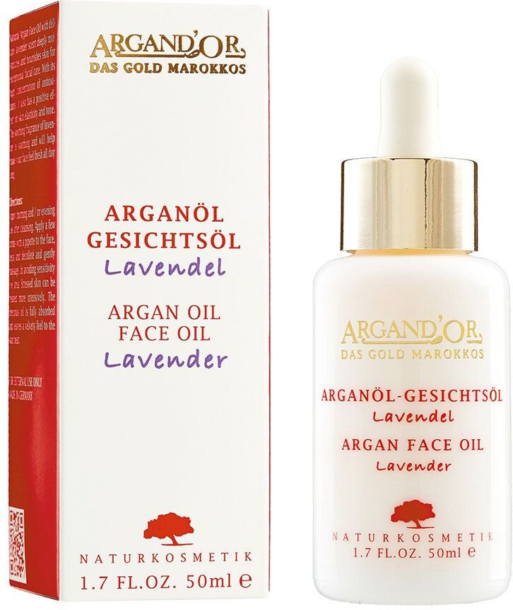 Argan Gesichtspflegeöl Lavendel 50 ml Öl