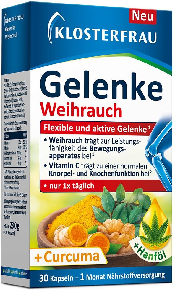 Klosterfrau Gelenke Weihrauch Weichkapseln 30 St