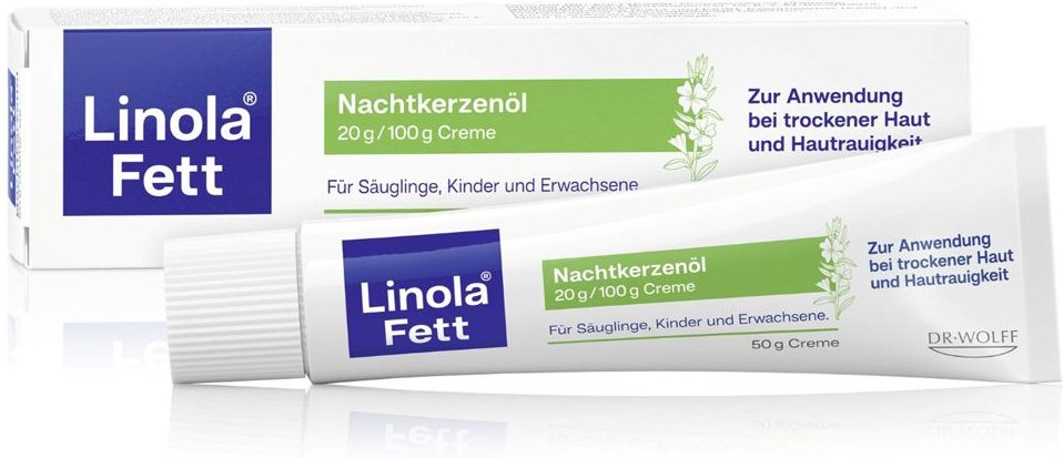 Linola Fett Nachtkerzenöl 20 g/100 g Creme 50
