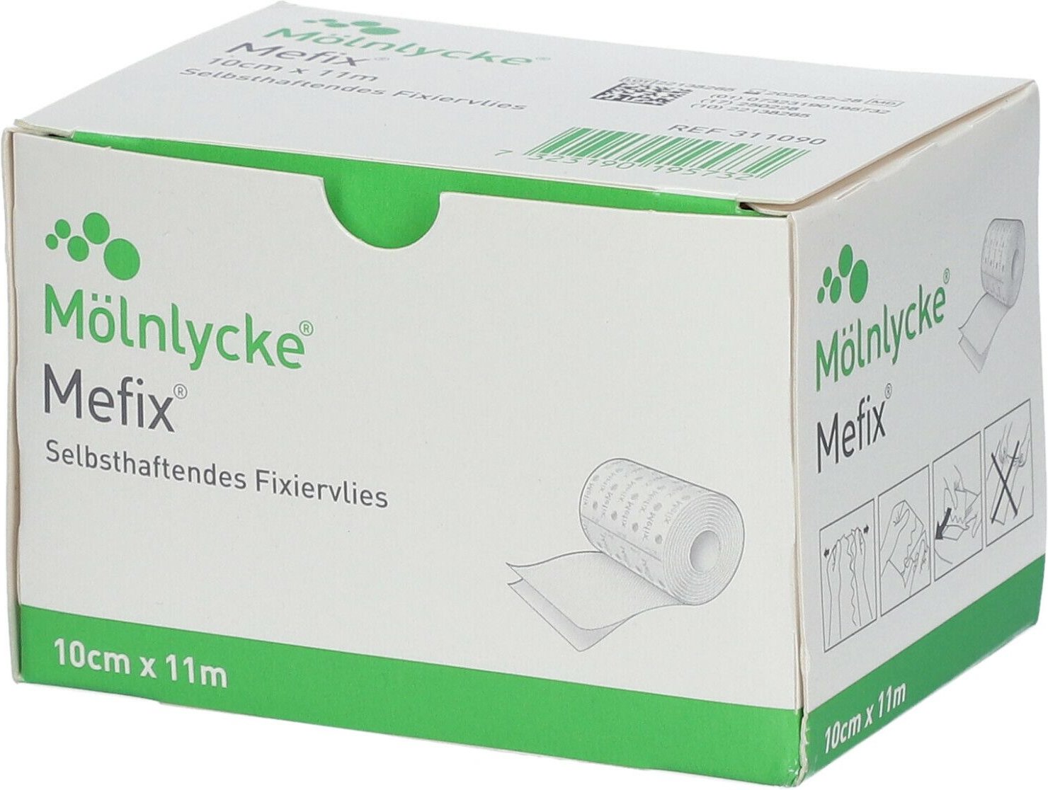 Mefix Fixiervlies 10 cmx11 m 1 St Pflaster