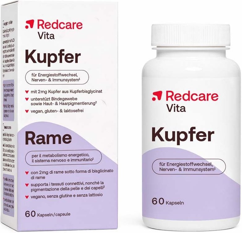 Redcare Vita Kupfer 60 St Kapseln