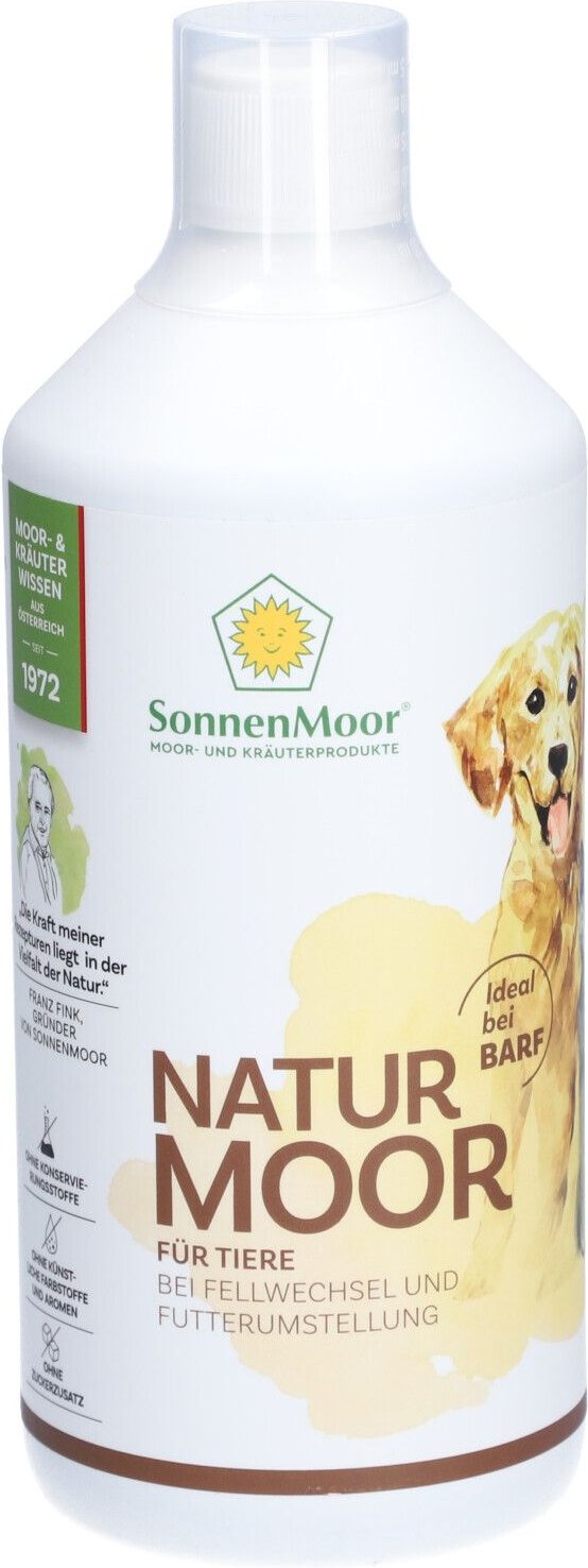 Naturmoor SonnenMoor für Tiere 1000 ml Flüssigkeit