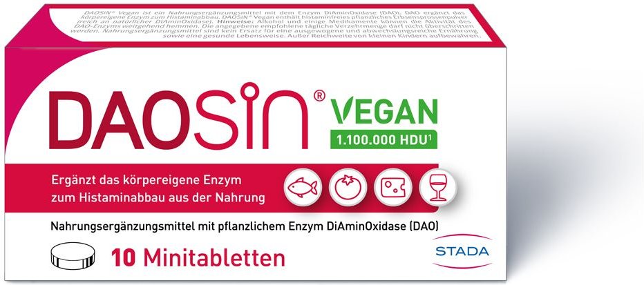 Daosin vegan Tabletten 10 St