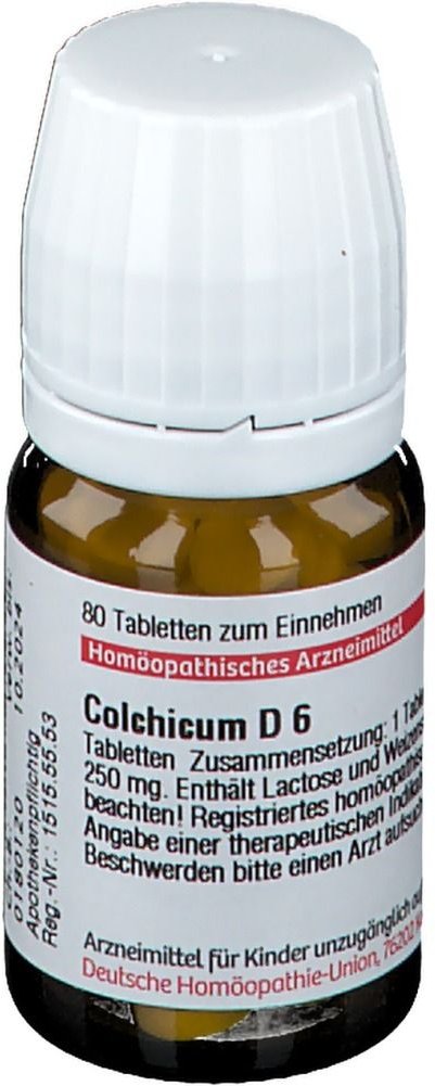 Colchicum D 6 Tabletten 80 St